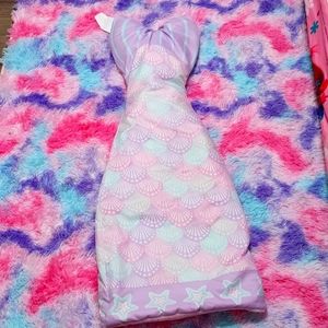 Mermaid fishtail blanket